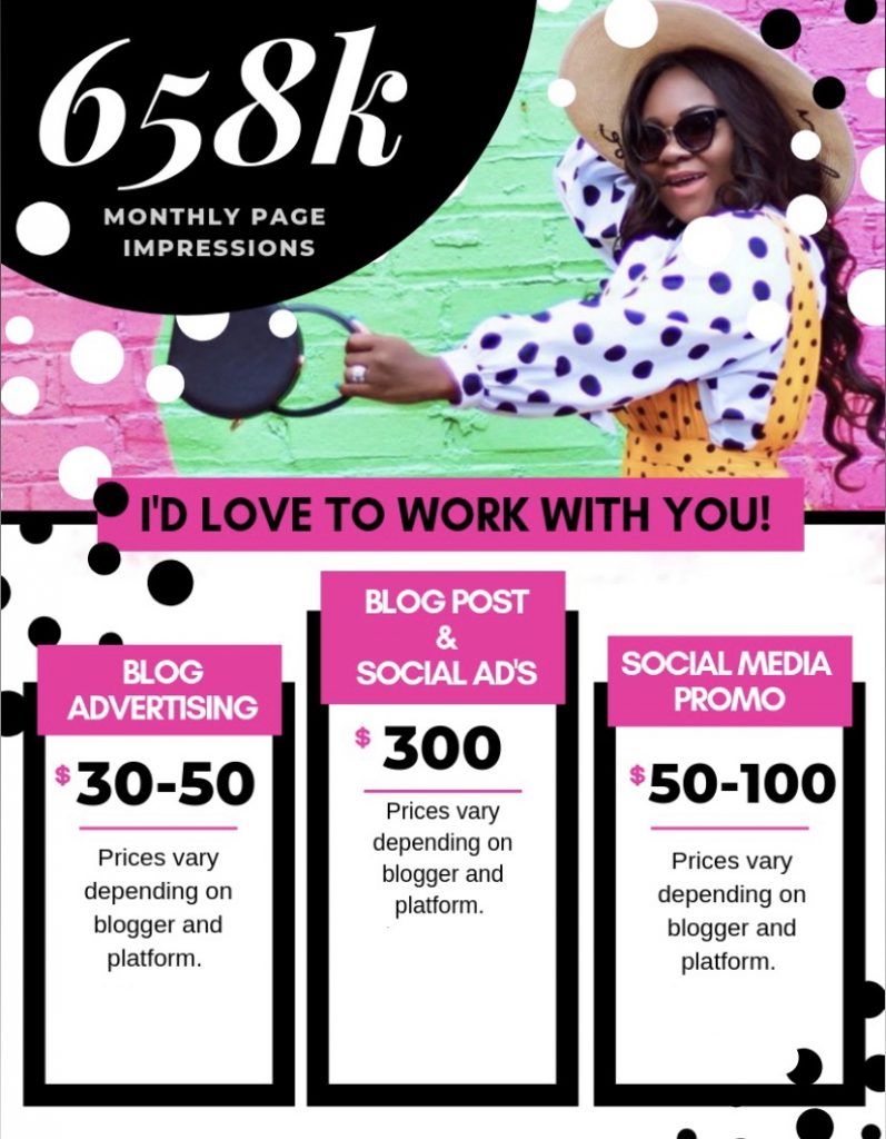 Influencer Rate Card: Getting Paid & More - Funmi Ford For Rate Card Template Word